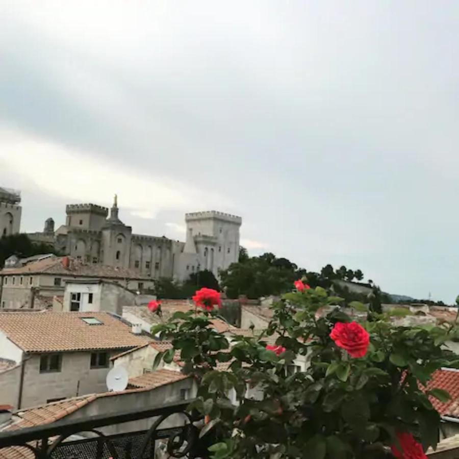 Magnifique Appartement De Charme Avec Vue Sur Le Palais Des Papes A Avignon Wifi Gratuit Dış mekan fotoğraf