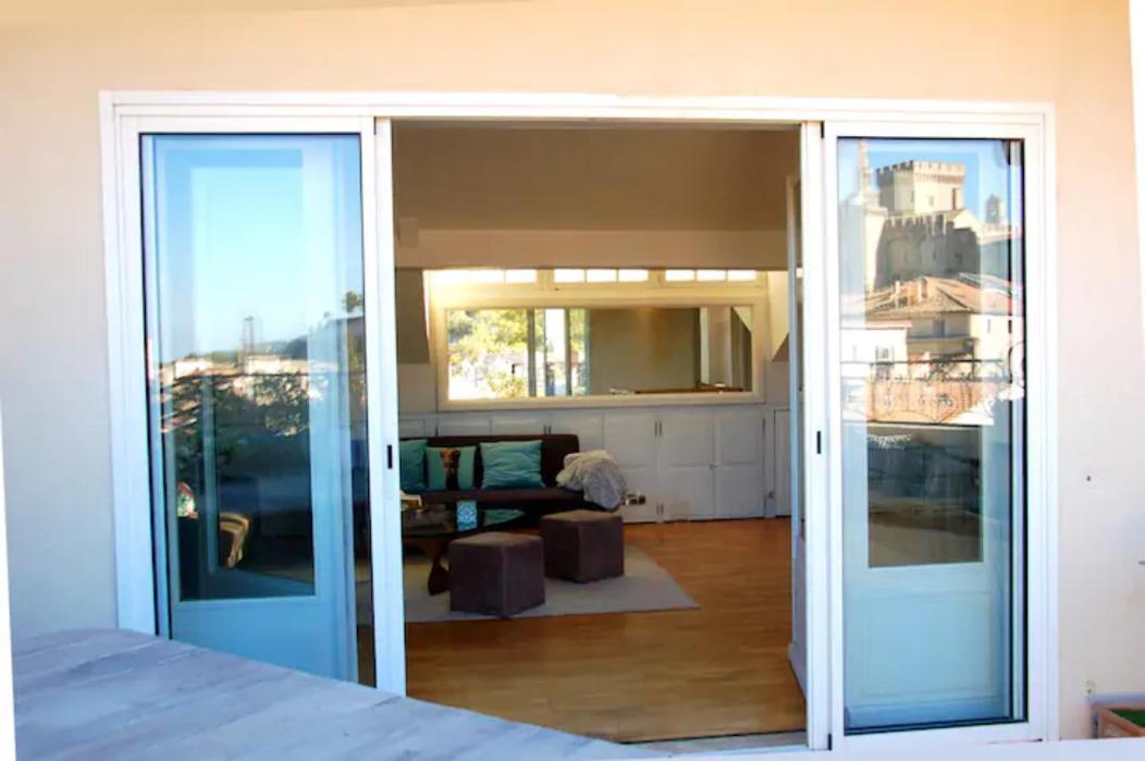 Magnifique Appartement De Charme Avec Vue Sur Le Palais Des Papes A Avignon Wifi Gratuit Dış mekan fotoğraf